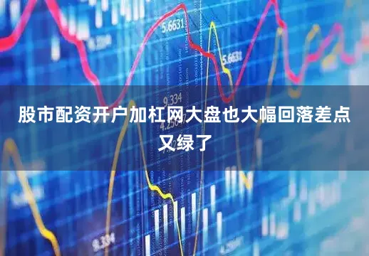 股市配资开户加杠网大盘也大幅回落差点又绿了